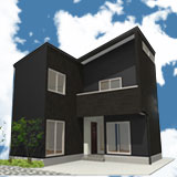 前橋市文京町　完成予想パース図