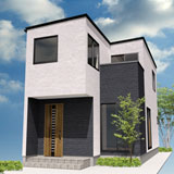 前橋市国領町　完成予想パース図