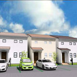 大泉町富士　完成予想パース図