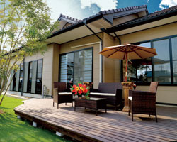 【バリリゾート風スタイル】群馬県前橋市元総社町本社内モデルルーム